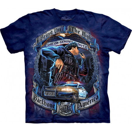 Backbone Of America Police T-Shirt