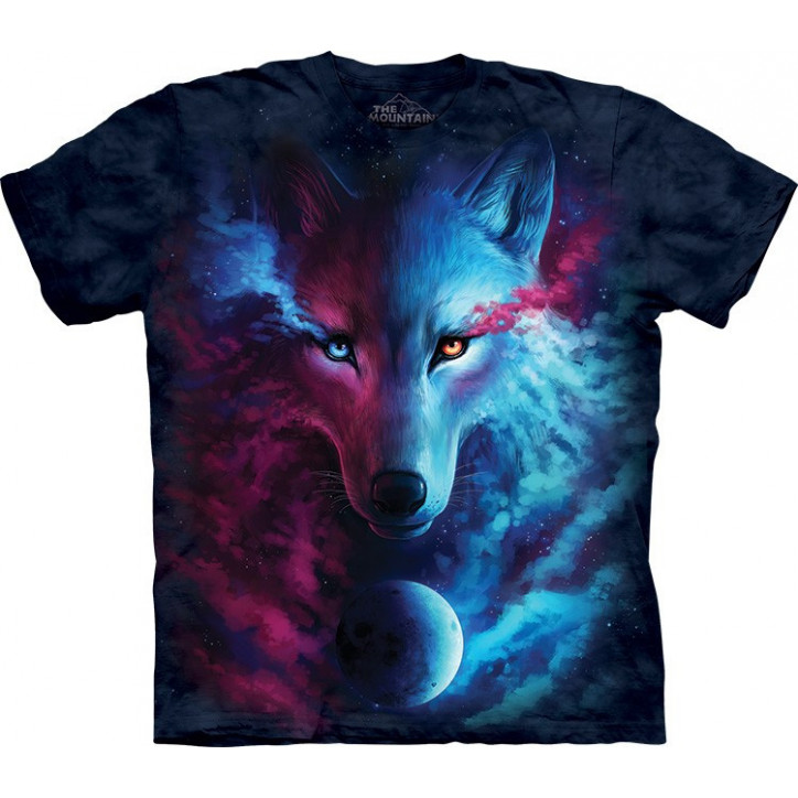 Wolf Where Light and Dark Meet T-Shirt