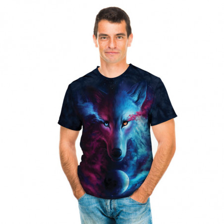 Wolf Where Light and Dark Meet T-Shirt