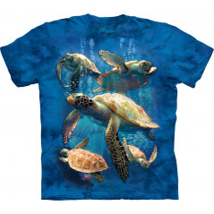 Sea Turtle Family T-Shirt The Mountain