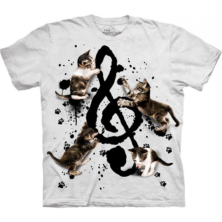 Cool Music Kittens T-Shirt