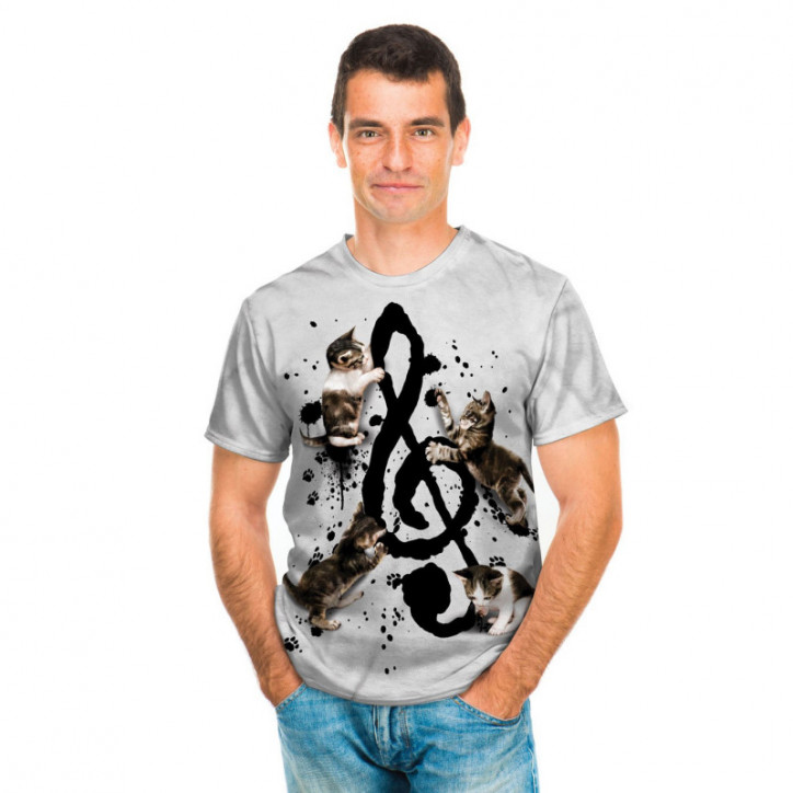 Cool Music Kittens T-Shirt