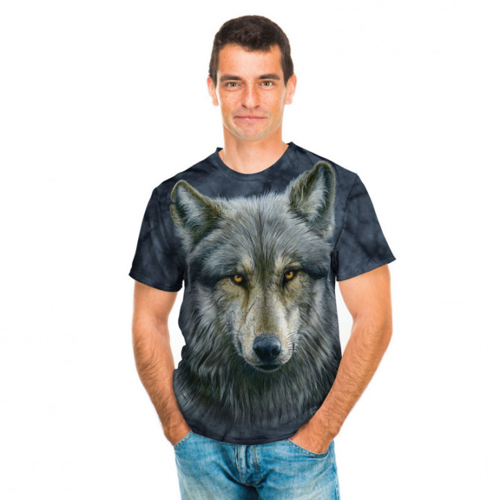 Novelty Warrior Wolf T-Shirt