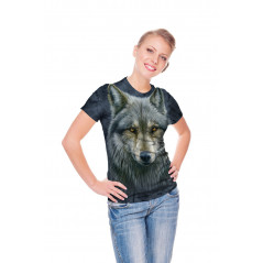 Warrior Wolf T-Shirt The Mountain