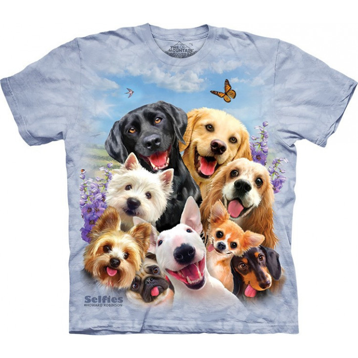 Dogs Selfie T-Shirt