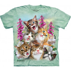 Kittens Selfie T-Shirt The Mountain