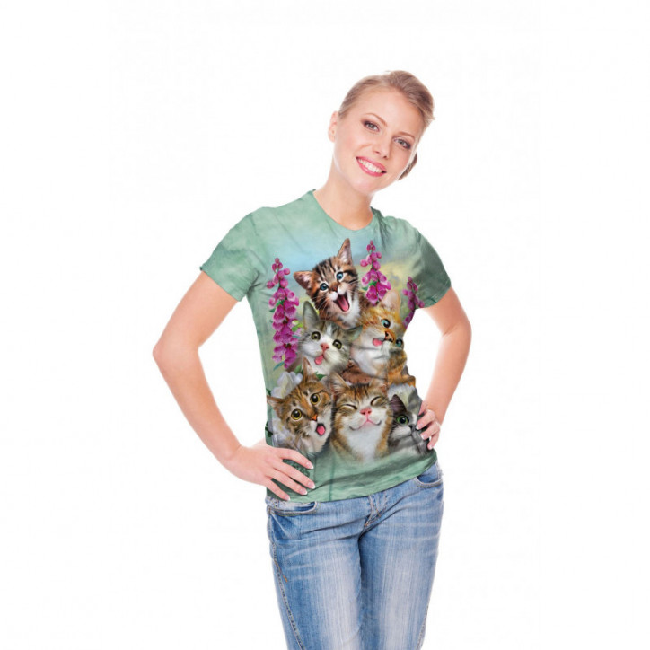 Kittens Selfie T-Shirt