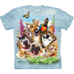 Pet Selfie T-Shirt The Mountain