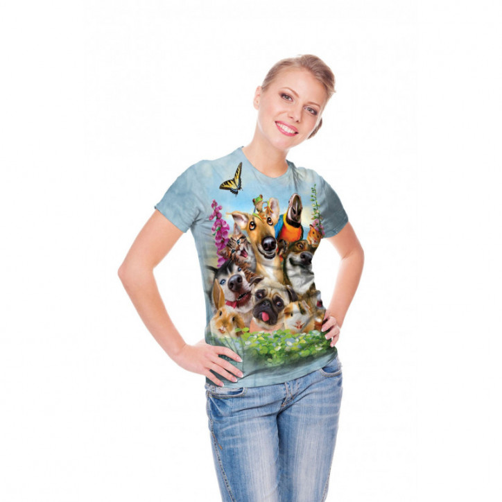 Funny Pet Selfie T-Shirt