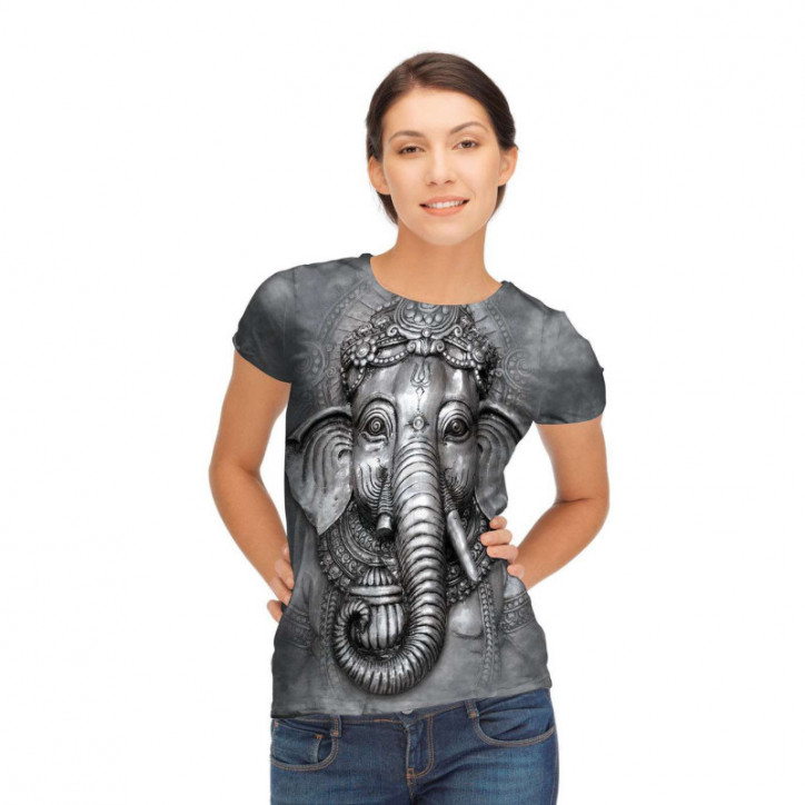 Graphic Big Face Ganesh T-Shirt