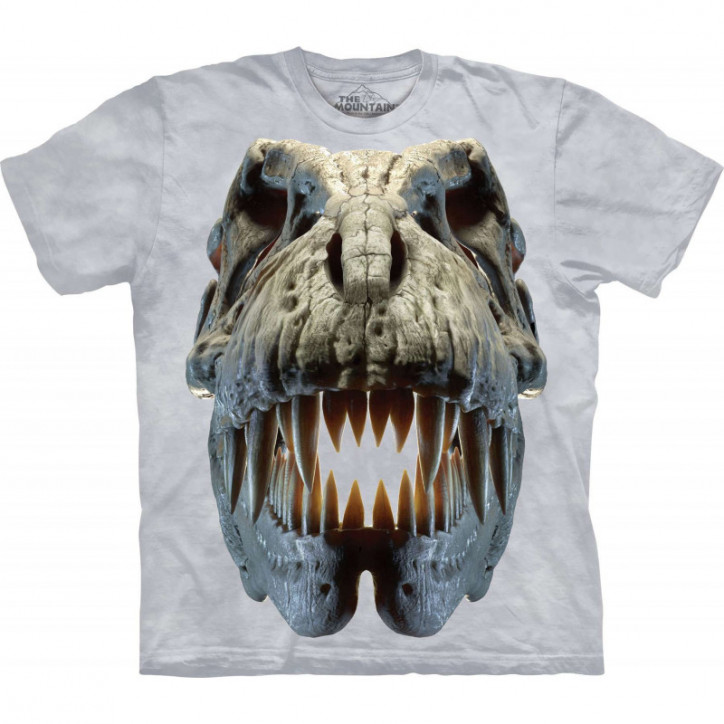 Silver Rex Skull T-Shirt