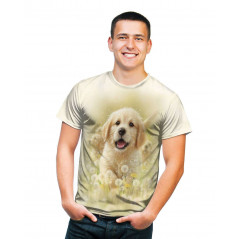 Golden Puppy T-Shirt The Mountain