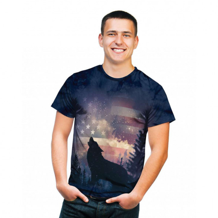 Patriotic Howl T-Shirt