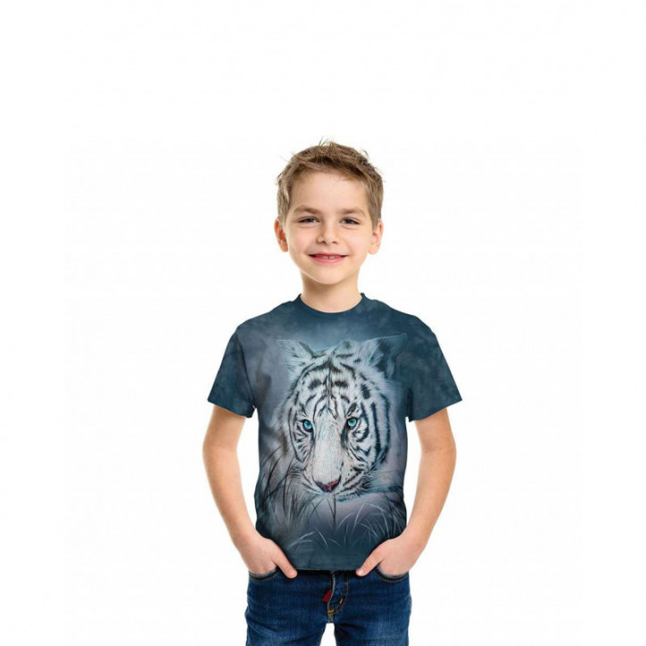 Thoughtful White Tiger T-Shirt