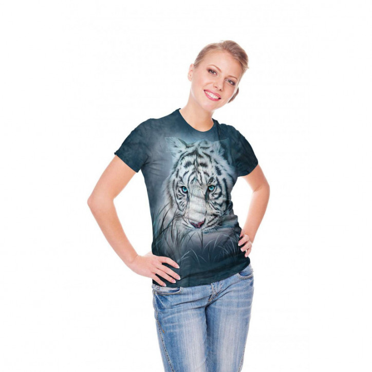 Thoughtful White Tiger T-Shirt