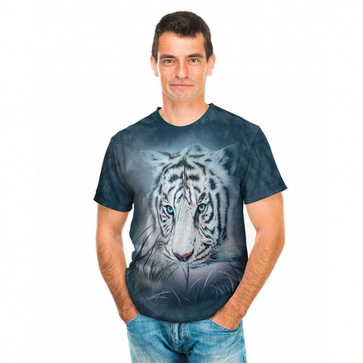 Thoughtful White Tiger T-Shirt