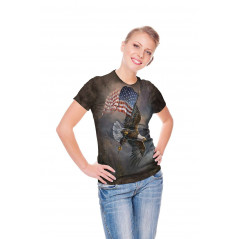 Flag-Bearing Eagle T-Shirt