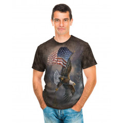 Flag-Bearing Eagle T-Shirt