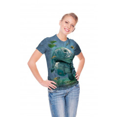 Manatees Collage T-Shirt The Mountain