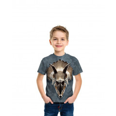 Triceritops Skull T-Shirt The Mountain