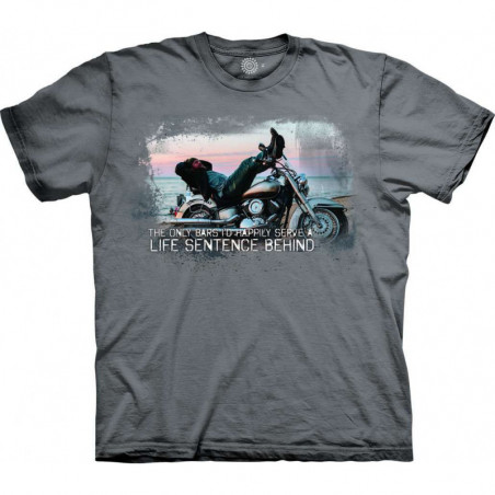 T-Shirt Biker For Life The Mountain