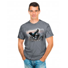 T-Shirt Biker For Life The Mountain