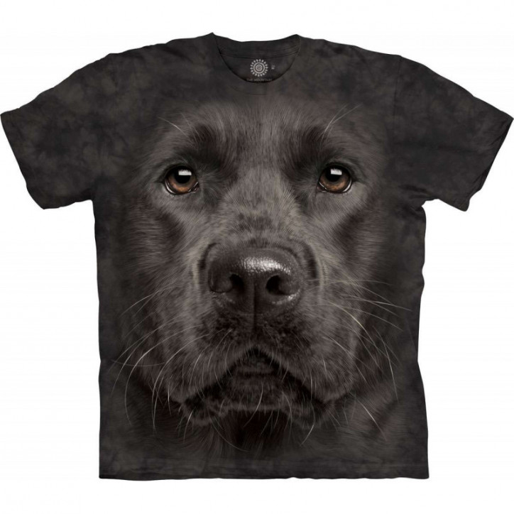 Black Lab Heavy Grey T-Shirt