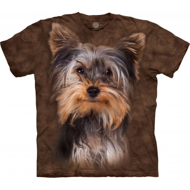 Smiling Yorkie Portrait T-Shirt