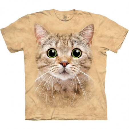 Cat Big Green Eyes T-Shirt