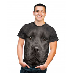 Black Lab Heavy Grey T-Shirt