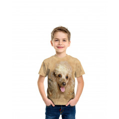 Happy Poodle Portrait T-Shirt