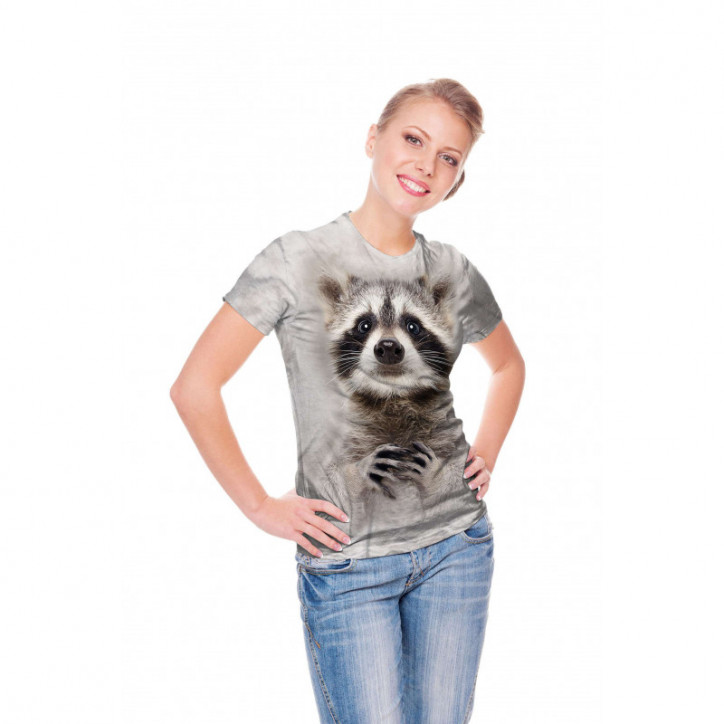 Curious Raccoon T-Shirt