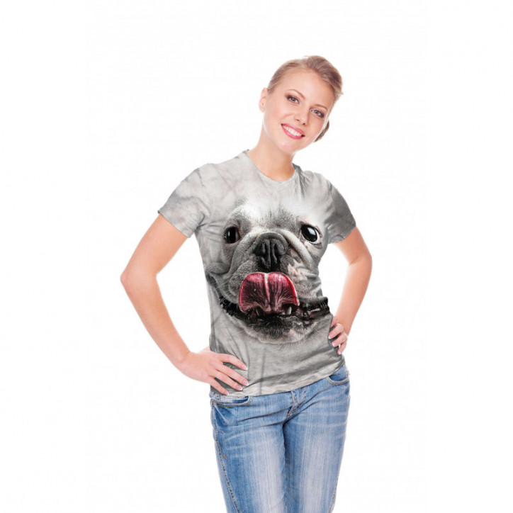 Silly Bulldog Face T-Shirt