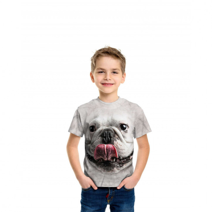 Silly Bulldog Face T-Shirt