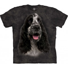 Black And White English Cocker Spaniel T-Shirt