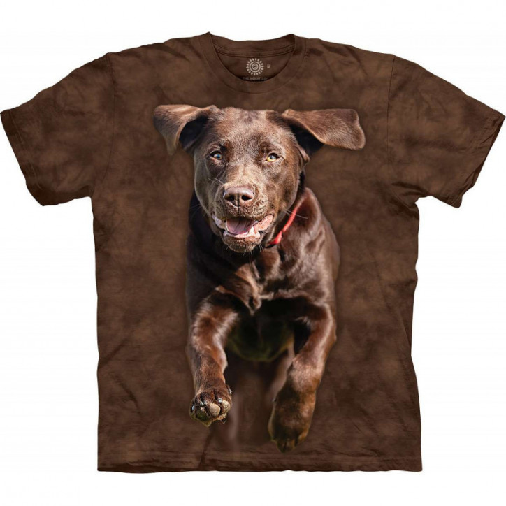 Labrador Full Galloping Dog T-Shirt