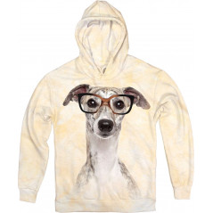 Dog in Glasses Hoodie