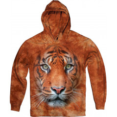 Tiger Face Hoodie