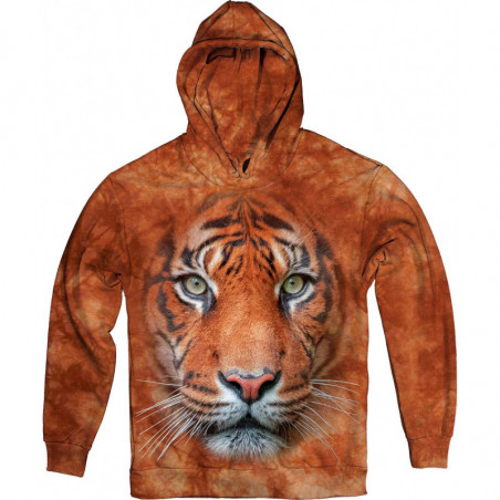 Tiger Face Hoodie