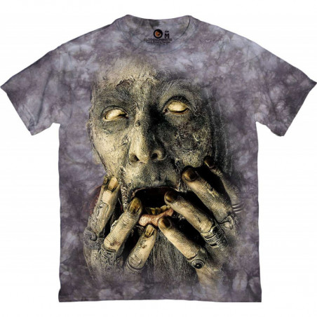 Zombie Pirate in grey T-Shirt