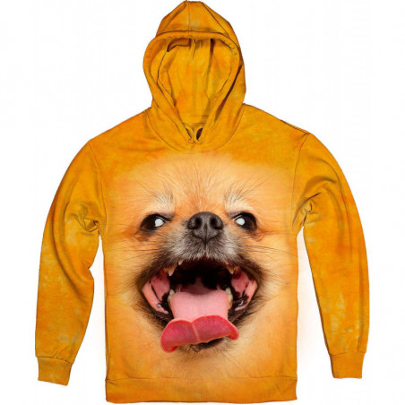 Happy Pomeranian Spitz Hoodie