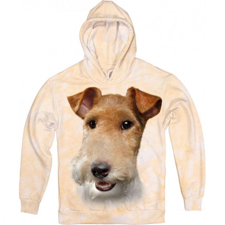 Happy Fox Terrier Hoodie