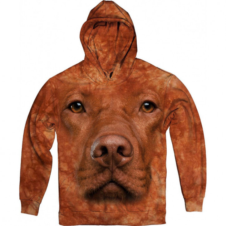 Hungarian Vizsla Dog Serious Hoodie