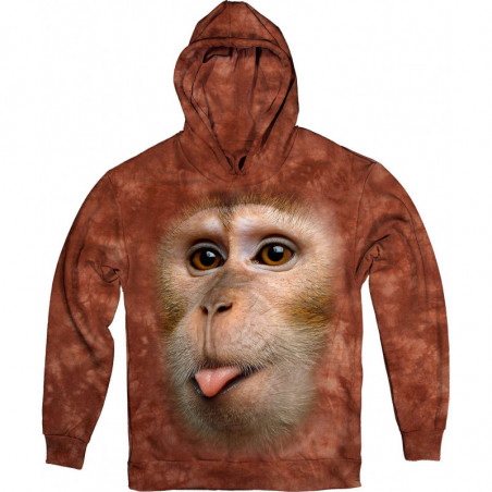 Crab-Eating Macaque Hoodie