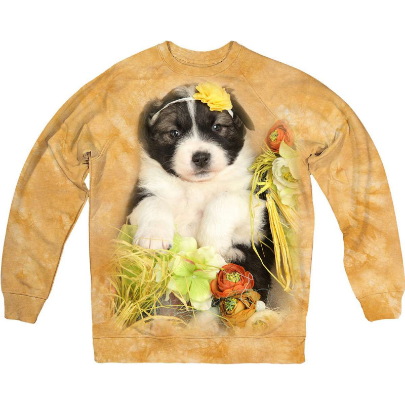 A Month Old Caucasian Shepherd Puppy Sweatshirt