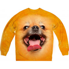 Happy Pomeranian Spitz Sweatshirt