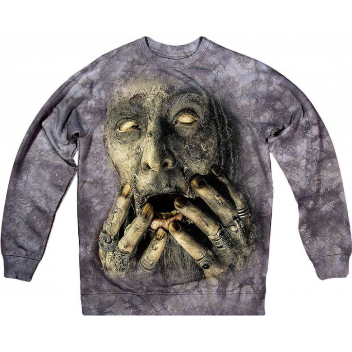 Zombie Pirate in grey Sweatshirt