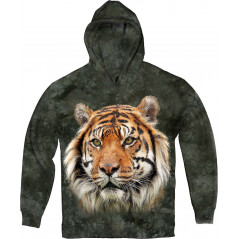 Big Tiger Face Hoodie