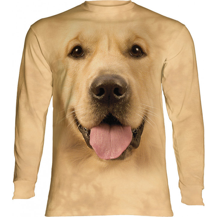 Big Face Golden Long Sleeve Tee