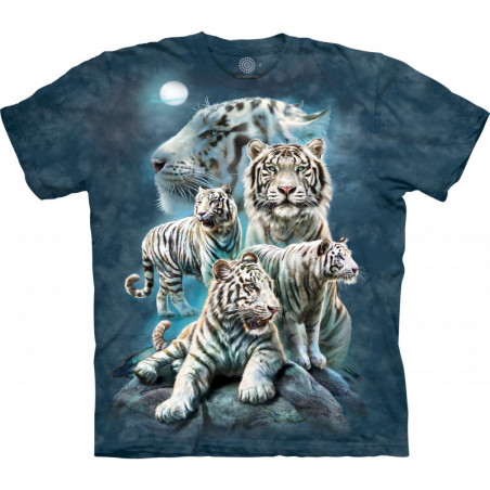 Night Tiger Collage T-Shirt - clothingmonster.com